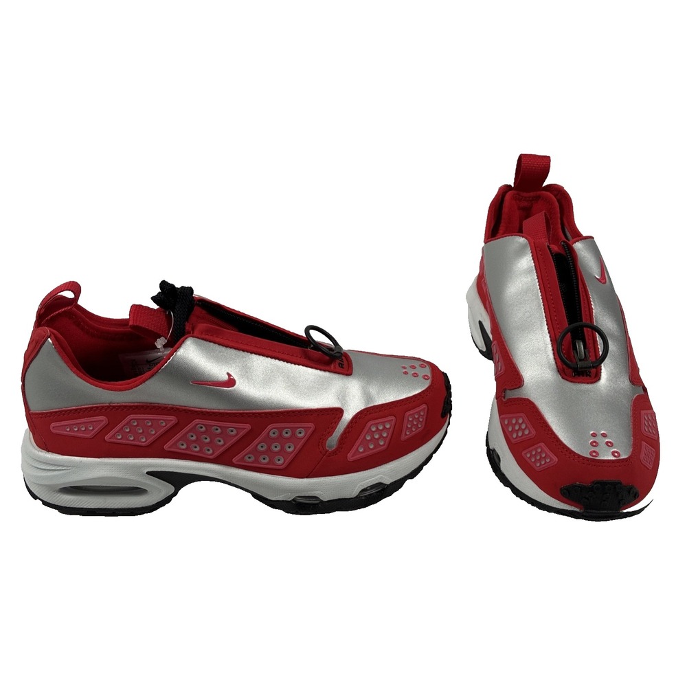 New Nike Air‎ Sunder SNDR Max Fusion Red Silver IH3988-001 Women's Size 6.5 NWOB